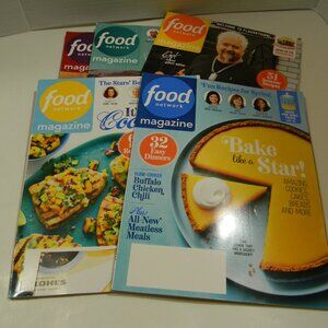 Food Network Magazine 2023 Excellent Condition (Lot of 5)